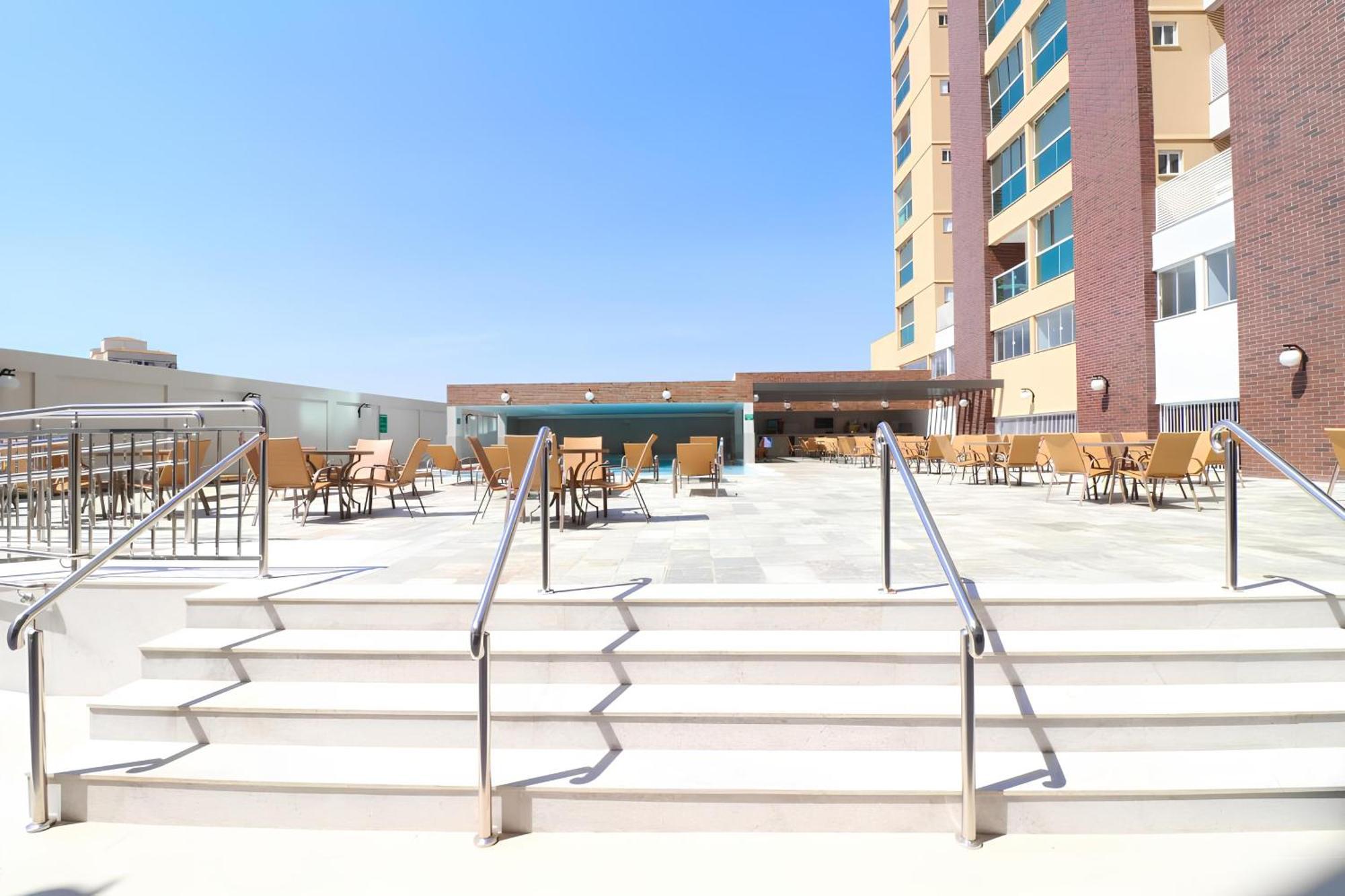 卡达斯诺瓦斯Piazza Diroma Com Acesso Ao Acqua Park公寓 外观 照片